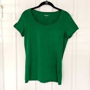 Set of 2 Land's End Greens Scoop neck Tees